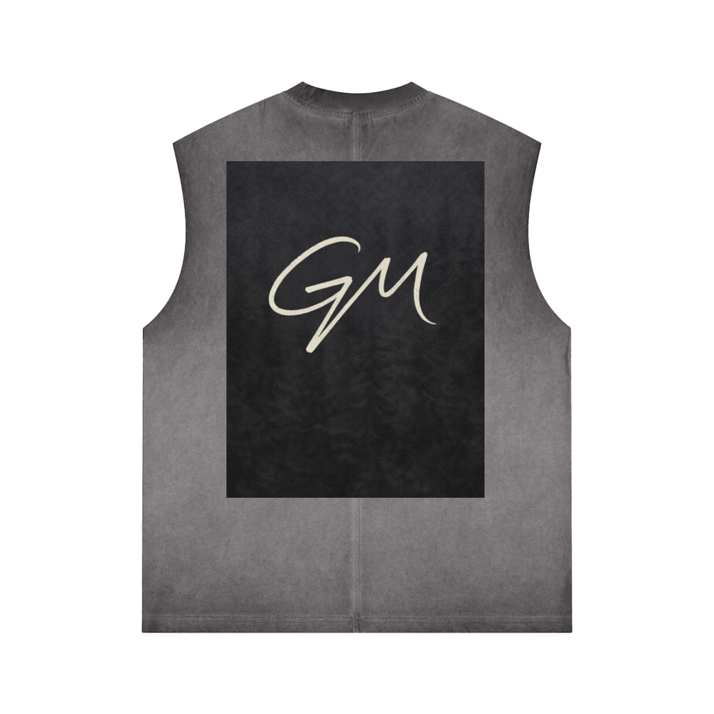 MY TIMIDITY Oversized Exposed Muscle Shirt