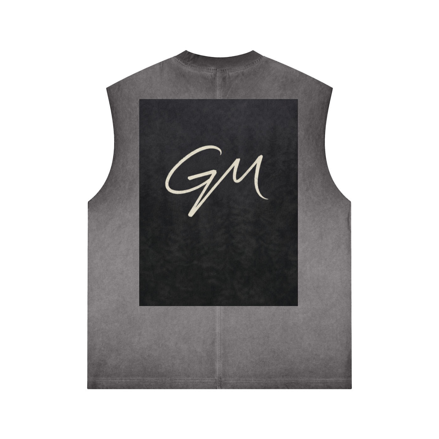 MY TIMIDITY Oversized Exposed Muscle Shirt